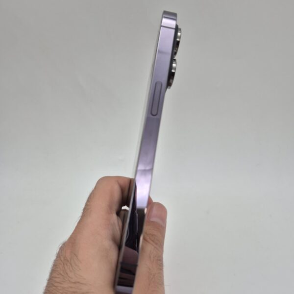 گوشی موبایل دست دوم iPhone 14 Pro رنگ بنفش ظرفیت 256GB دوسیم ZA/A بدون رجیستری