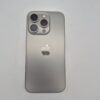 گوشی موبایل دست دوم اپل iPhone 15 Pro رنگ Natural Titanium حافظه 256 گیگ CH/A بدون رجیستری