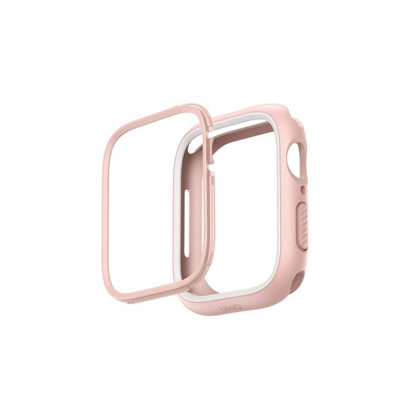 گارد یونیک مناسب اپل واچ | Uniq Moduo Case Apple Watch 44/45mm رنگ صورتی