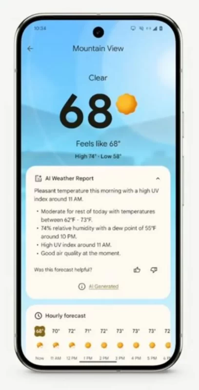 pixel weather app