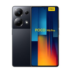 گوشی موبایل شیائومی مدل Poco M6 Pro دو سیم کارت ظرفیت 256 گیگابایت و رم 8 گیگابایت رنگ مشکی