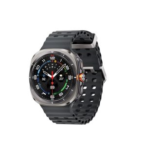 ساعت هوشمند سامسونگ مدل Galaxy Watch Ultra رنگ تیتانیوم نقره‌ای