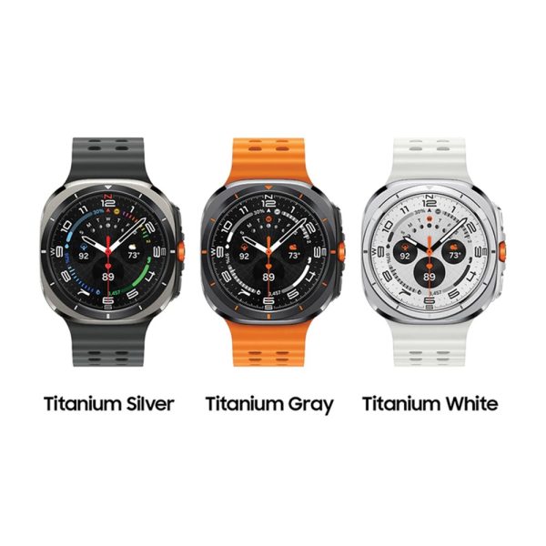 ساعت هوشمند سامسونگ مدل Galaxy Watch Ultra رنگ تیتانیوم نقره‌ای