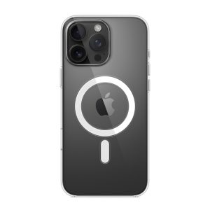 قاب اورجینال ۱۶ پرومکس شفاف مگ سیف مدل Clear Case with MagSafe iPhone 16 ProMax