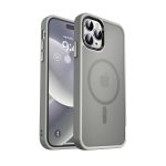 قاب گوشی magic mask مگ سیف مناسب برای iPhone 12 pro رنگ گری