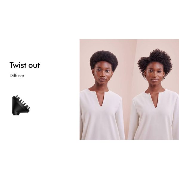 حالت دهنده مو دایسون مدل Dyson Airwrap multi-styler and dryer Complete Long Diffuse (Strawberry Bronze|Blush Pink) (صورتی|برنز) با گارانتی 24 ماه