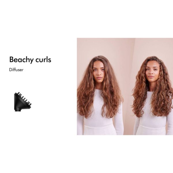 حالت دهنده مو دایسون مدل Dyson Airwrap multi-styler and dryer Complete Long Diffuse (Strawberry Bronze|Blush Pink) (صورتی|برنز) با گارانتی 24 ماه