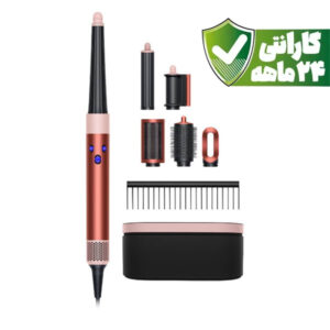 حالت دهنده مو دایسون مدل Dyson Airwrap i.d. HS08 (Strawberry Bronze/Blush Pink صورتی/برنز) | با گارانتی ۲۴ ماهه