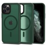 قاب گوشی magic mask مگ سیف مناسب برای iPhone 12 pro رنگ سبز
