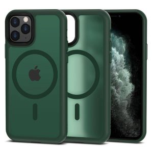 قاب گوشی magic mask مگ سیف مناسب برای iPhone 12 pro رنگ سبز