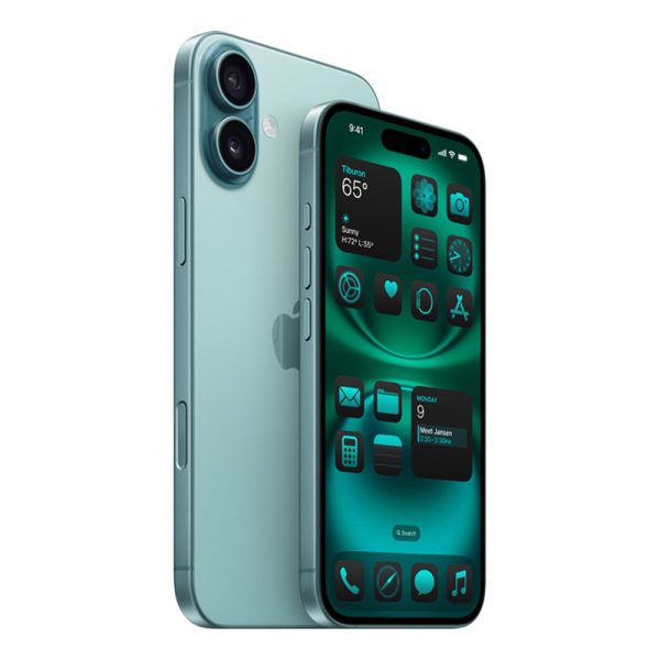 گوشی موبایل اپل iPhone 16 رنگ سبز (green) حافظه 128 گیگ نات اکتیو CH/A با ۱۸ ماه گارانتی شرکتی