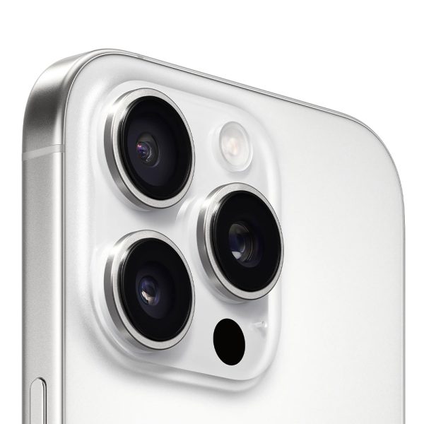 گوشی موبایل اپل iPhone 16 ProMax رنگ تیتانیوم سفید (White Titanium) حافظه 256 گیگ نات اکتیو ZA/A دوسیم کارت با ۱۸ ماه گارانتی شرکتی