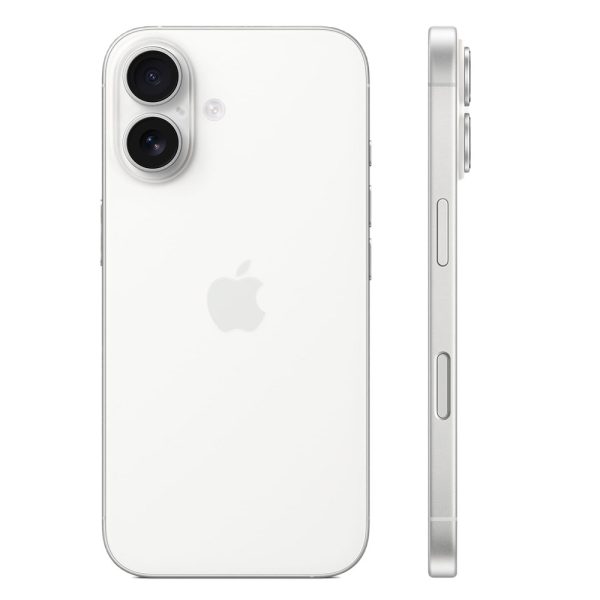 گوشی موبایل اپل iPhone 16 رنگ سفید (white) حافظه 512 گیگ نات اکتیو CH/A با ۱۸ ماه گارانتی شرکتی