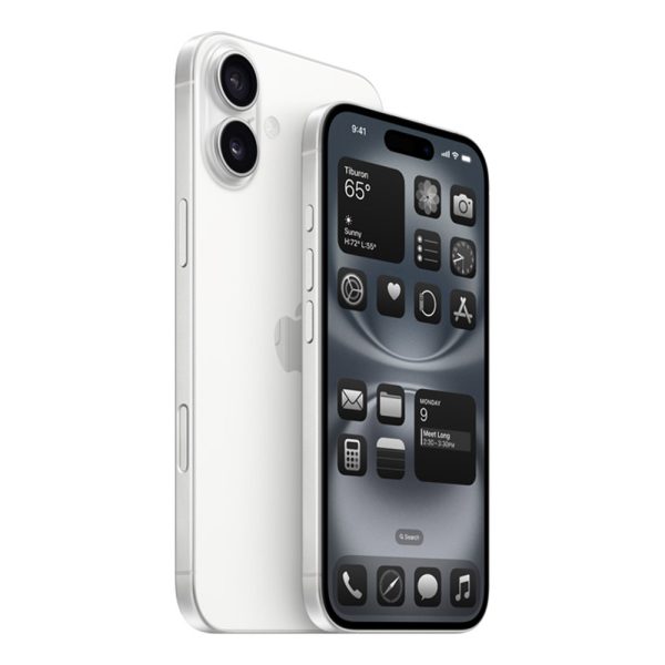 گوشی موبایل اپل iPhone 16 رنگ سفید (white) حافظه 512 گیگ نات اکتیو CH/A با ۱۸ ماه گارانتی شرکتی