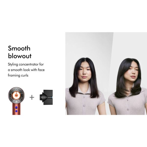 سشوار هوشمند دایسون مدل Dyson Supersonic Nural HD16 Strawberry Bronze/Blush Pink (صورتی/برنز) با گارانتی ۲۴ ماه