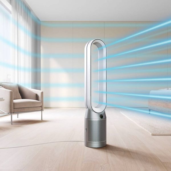 دستگاه تصفیه هوا دایسون انگلستان مدل Dyson Purifier Cool™ purifying fan TP07 (White|Silver)