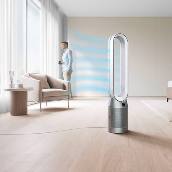 دستگاه تصفیه هوا دایسون انگلستان مدل Dyson Purifier Cool™ purifying fan TP07 (White|Silver)
