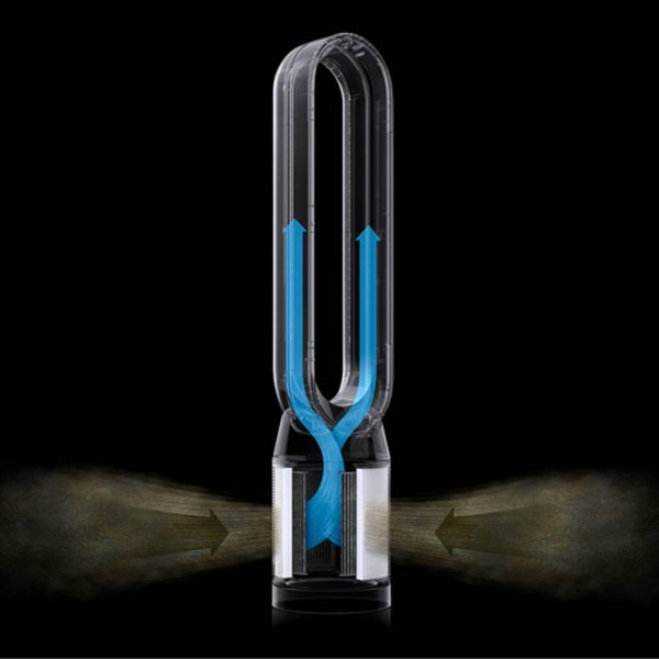 دستگاه تصفیه هوا دایسون انگلستان مدل Dyson Purifier Cool™ purifying fan TP07 (White|Silver)