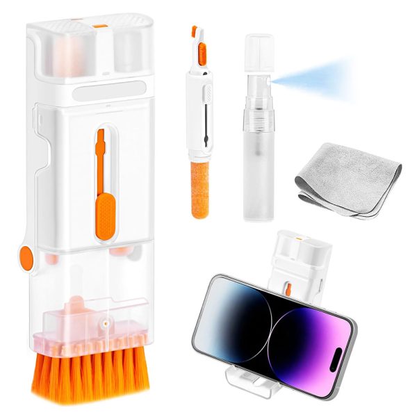 کیت تمیز کننده ۸ کاره( ایرپاد و کیبورد و گوشی ) مدل Set 8 IN 1 Multifunctional Cleaning Brush