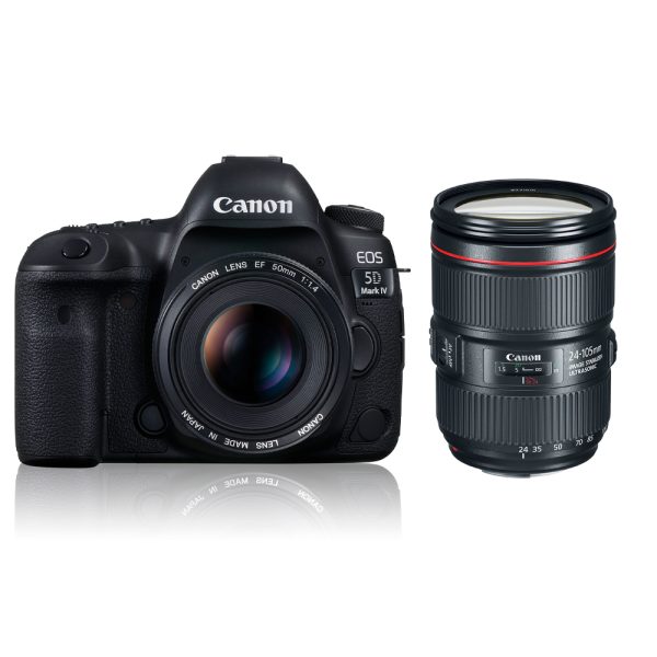 دوربین دیجیتال کانن دست دوم مدل EOS 5D Mark IV کیت 105-24 میلیمتر