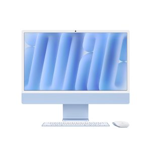 آی‌مک ۲۴ اینچ M4 10-10Core/256GB/16GB مدل MWV13  - رنگ آبی