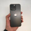 گوشی موبایل دست دوم iPhone 15 ProMax رنگ Black Titanium حافظه ۲۵۶ گیگ ZAA دو سیم کارت