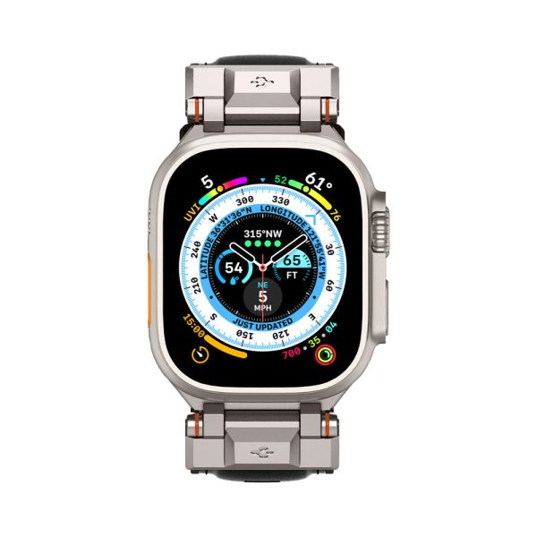 بند اپل واچ اسپیگن مدل Spigen DuraPro Armor PU for Apple Watch 49/46/45 mm