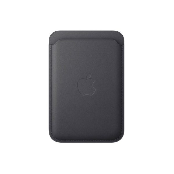 جاکارتی و استند اپل رنگ مشکی | iPhone FineWoven Wallet Black