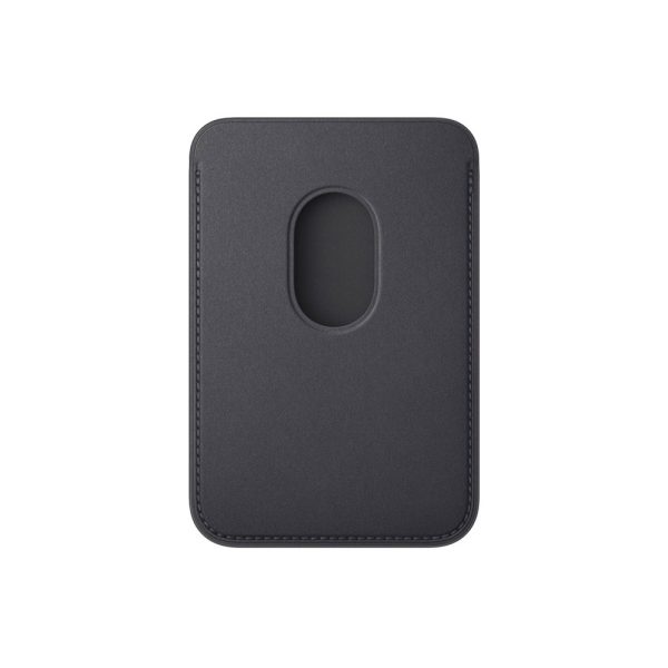 جاکارتی و استند اپل رنگ مشکی | iPhone FineWoven Wallet Black