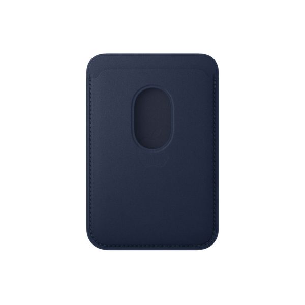 جاکارتی اپل رنگ سرمه ای | iPhone FineWoven Wallet ‌Deep Blue