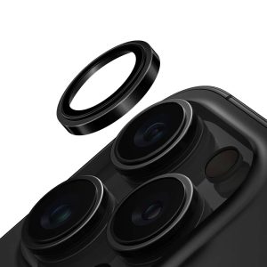 محافظ لنز یونیک مناسب ۱۶ پرو و ۱۶ پرو مکس UNIQ Optix Prime iPhone 16 ProMax | رنگ مشکی
