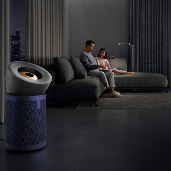 دستگاه تصفیه هوا دایسون مدل Dyson Purifier Big Quiet Formaldehyde BP03 in Nickel and Prussian blue (سورمه‌ای|نقره ای)