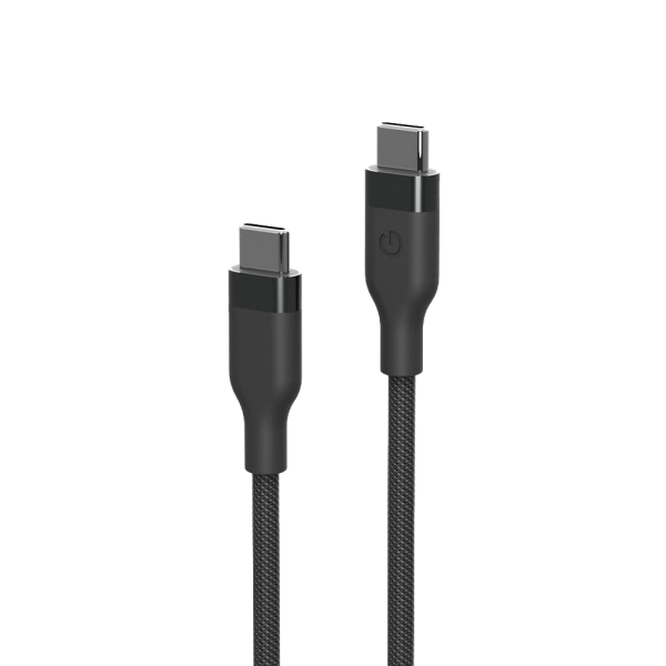کابل مغناطیسی انرژیا Helix USB-C | رنگ طوسی طول ۱.۵ متری