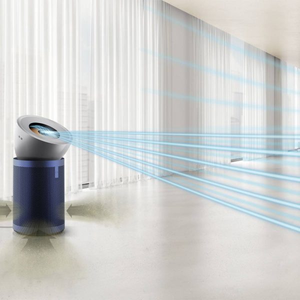 دستگاه تصفیه هوا دایسون مدل Dyson Purifier Big Quiet Formaldehyde BP03 in Nickel and Prussian blue (سورمه‌ای|نقره ای)