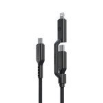کابل ۲در۱ انرژیا Flow Duo 2-in-1 C to C + Lightning Cable