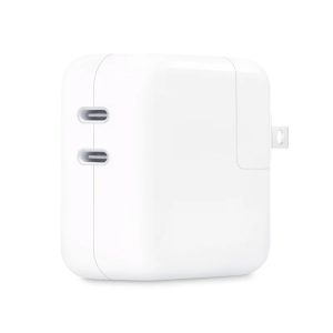 آداپتور 35W دو پین دو پورت USB-C اورجینال اپل 35W 2 ports Power Adapter