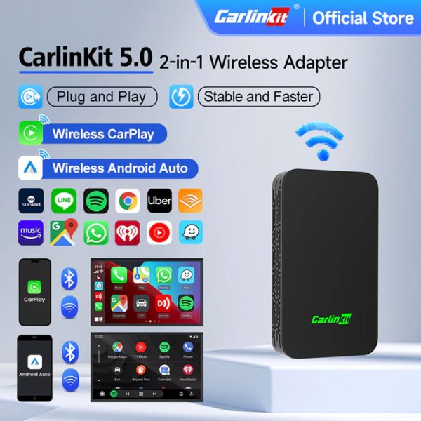 کارپلی ورژن ۵ برند کارلین کیت مناسب خود روهای مجهز به Apple Carplay و Android Auto