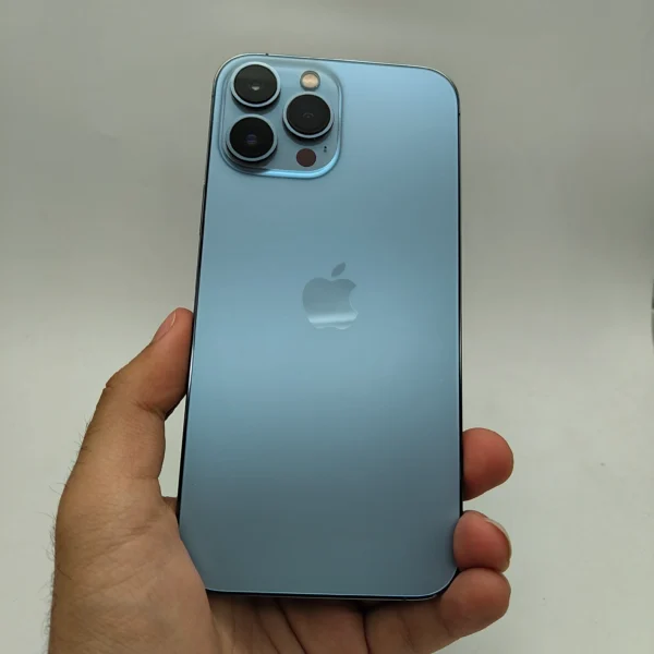 گوشی موبایل دست دوم اپل iPhone 13 ProMax رنگ آبی ظرفیت 256GB دو سیم ZA