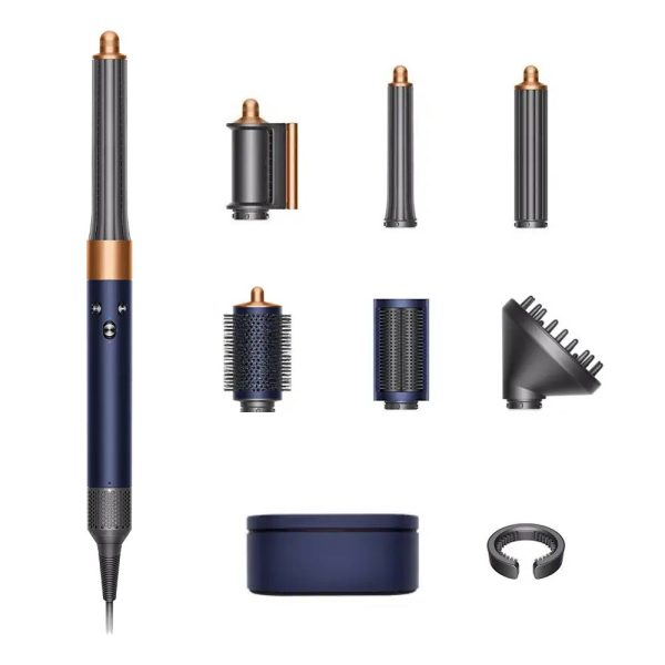 حالت دهنده مو دایسون مدل Dyson Airwrap HS05 Long Diffuse-prussian blue /Copper (سرمه ای/مسی)