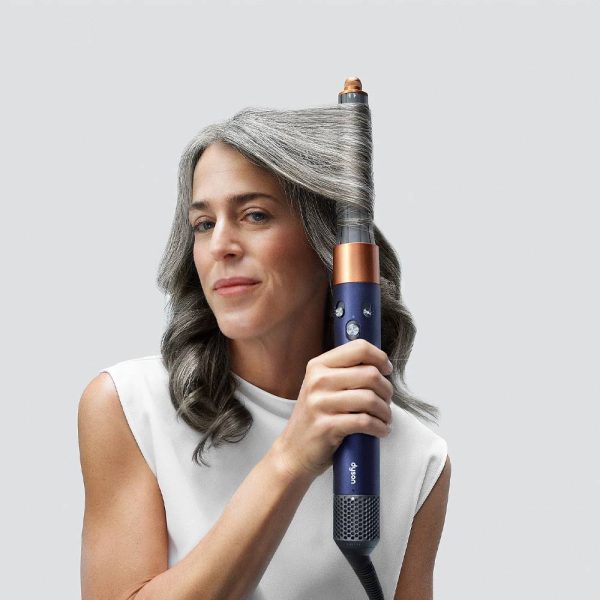 حالت دهنده مو دایسون مدل Dyson Airwrap HS05 Long Diffuse-prussian blue /Copper (سرمه ای/مسی)