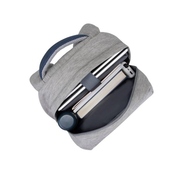 کوله پشتی ریواکیس مدل 7562 grey/dark blue anti-theft Laptop backpack 15.6