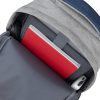 کوله پشتی ریواکیس مدل 7562 grey/dark blue anti-theft Laptop backpack 15.6