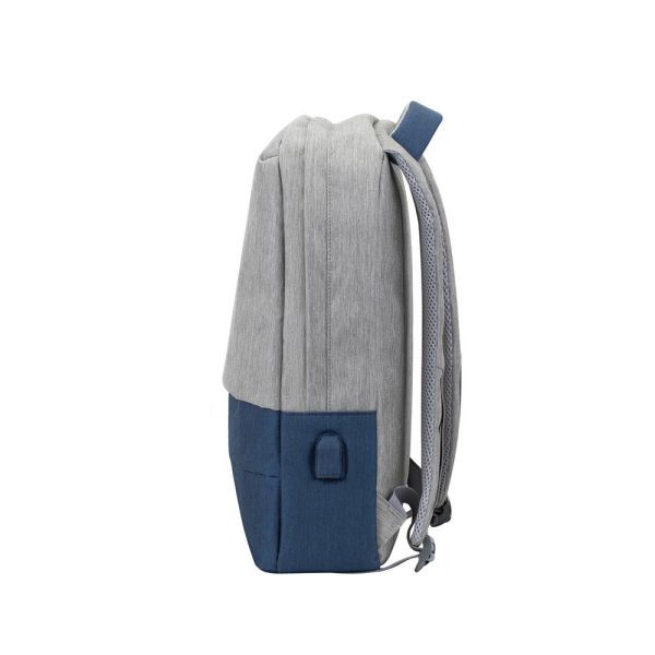 کوله پشتی ریواکیس مدل 7562 grey/dark blue anti-theft Laptop backpack 15.6