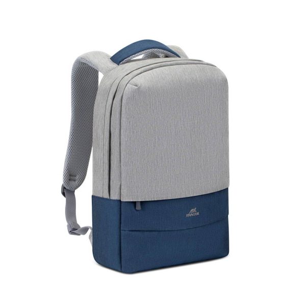 کوله پشتی ریواکیس مدل 7562 grey/dark blue anti-theft Laptop backpack 15.6