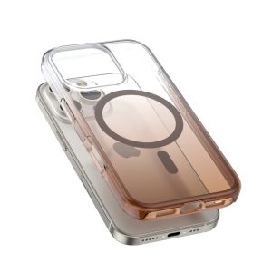 قاب مجیک مسک مدل Qseries مناسب آیفون ۱۶ پرو رنگ قهوه ای مات