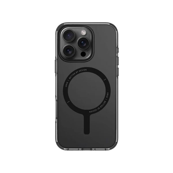 قاب یونیک مدل Clario برای iPhone 16 Pro | رنگ دودی