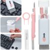کیت تمیز کننده 7 کاره( ایرپاد و کیبورد و گوشی ) مدل Set 7 IN 1 Multifunctional Cleaning Brush صورتی