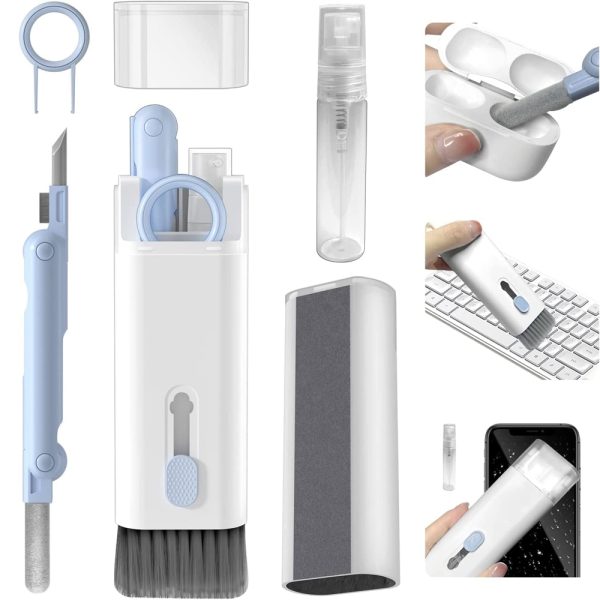 کیت تمیز کننده 7 کاره( ایرپاد و کیبورد و گوشی ) مدل Set 7 IN 1 Multifunctional Cleaning Brush