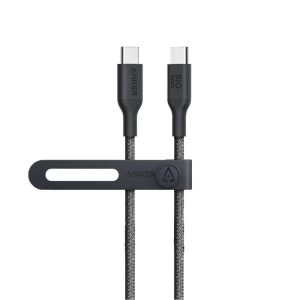 کابل شارژ انکر ۲۴۰واتی تایپ سی ۱۸۰ سانتی متری مدل A80F6