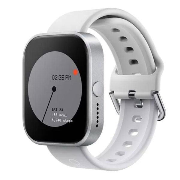 ساعت هوشمند ناتینگ مدل CMF Watch Pro رنگ نقره ای